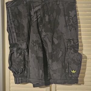 adidas Originals Men's Camouflage Cargo Shorts